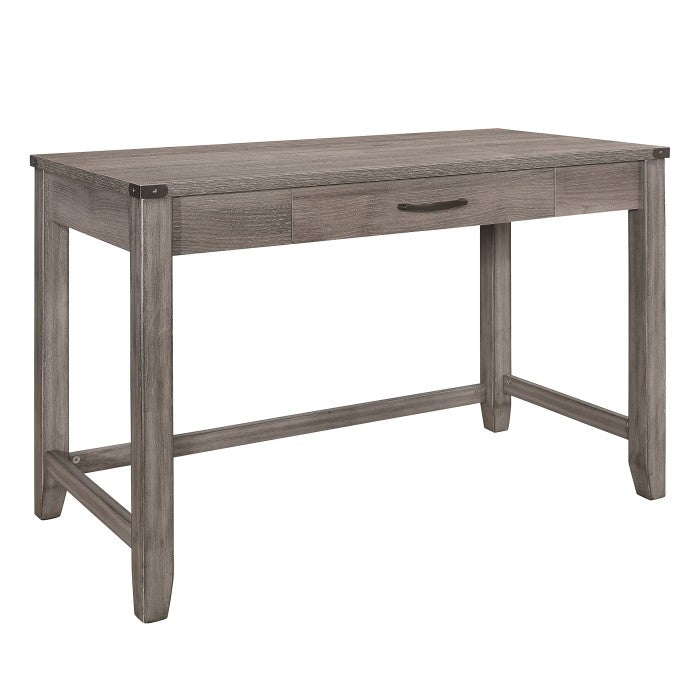 Woodrow Brownish Gray Finish Modern Writing Desk