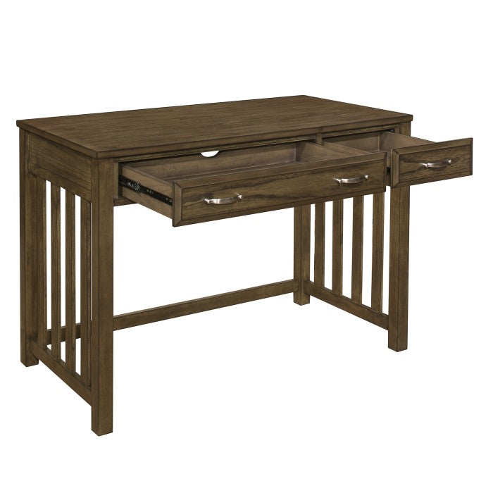 Blanche Brown Gray Desk