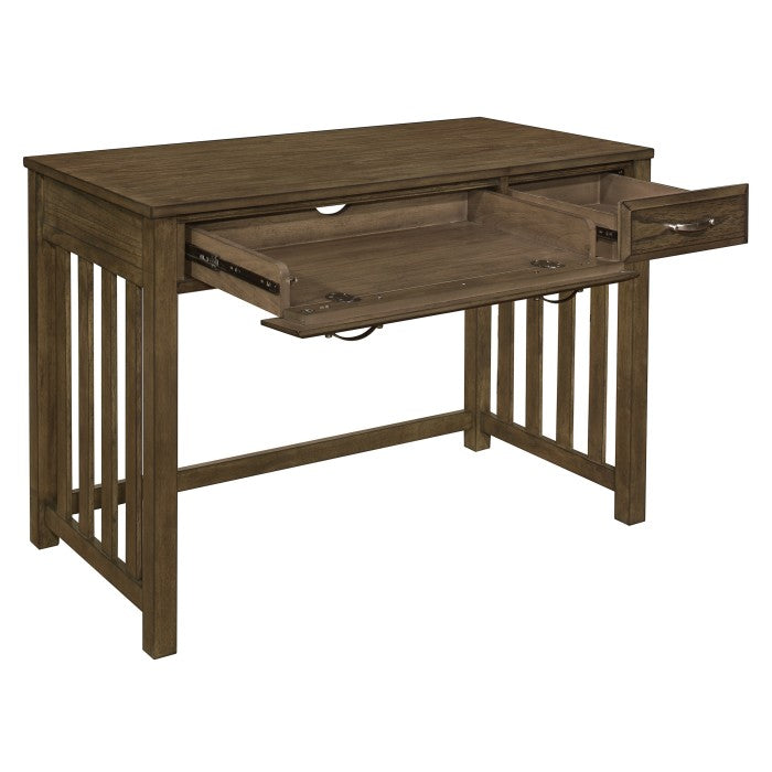 Blanche Brown Gray Desk