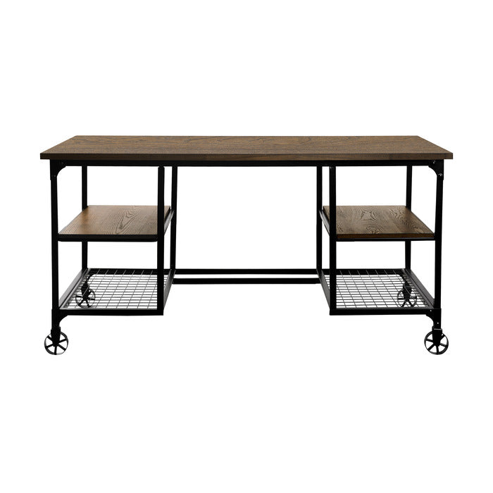 Industrial Modern Rustic Storage Desk