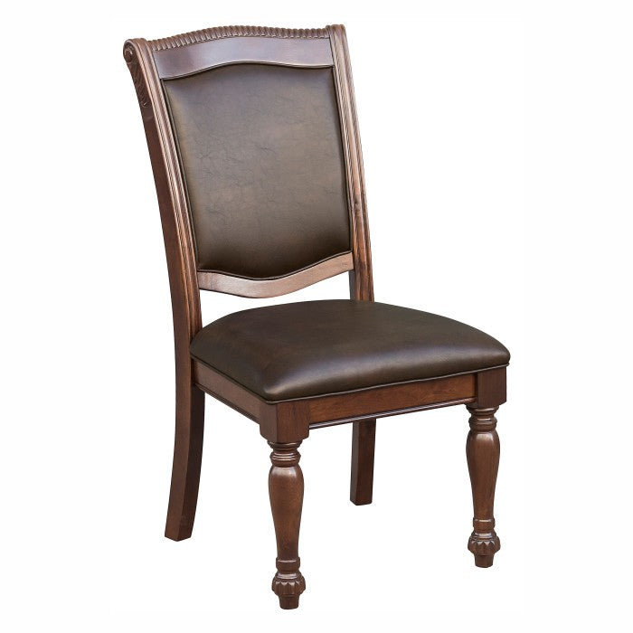 Homelegance Lordsburg Dining Chairs Set of 2 Cherry Red