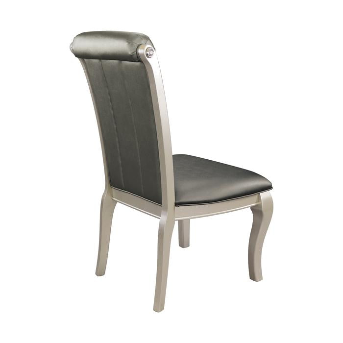 Silver Side Chair Sold in set of 2