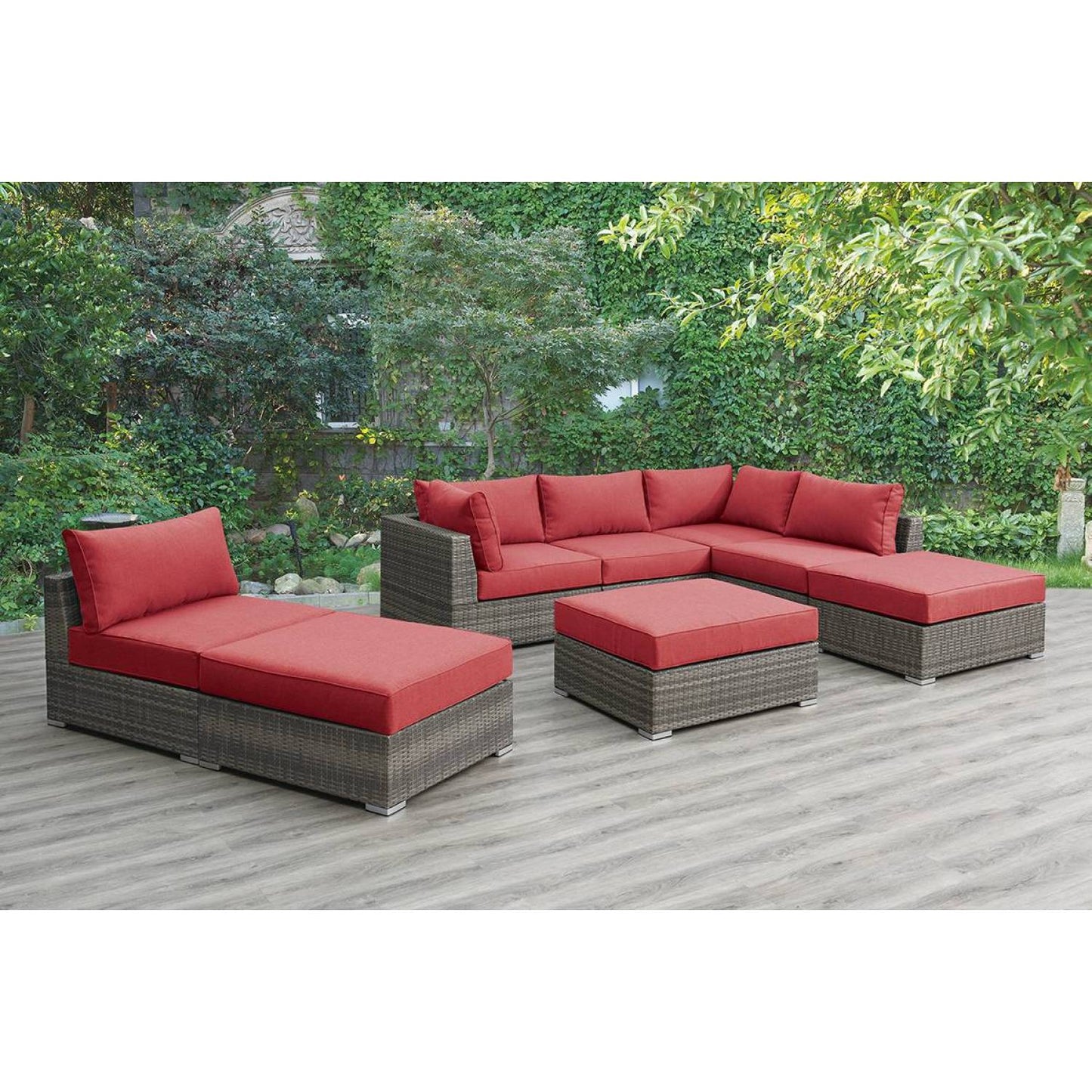 Empire 8pc Outdoor Seating Group with Cushions