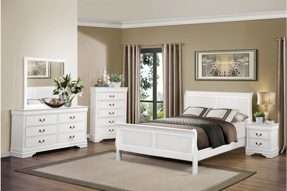 Bedroom Mayville Collection 4pc set (QB+NS+DR+MR)