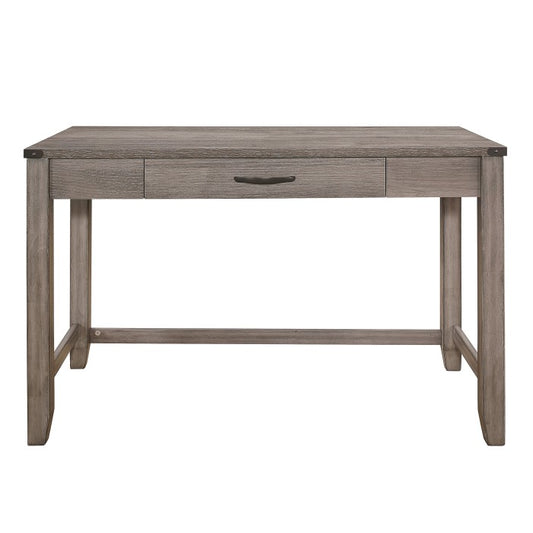 Woodrow Brownish Gray Finish Modern Writing Desk