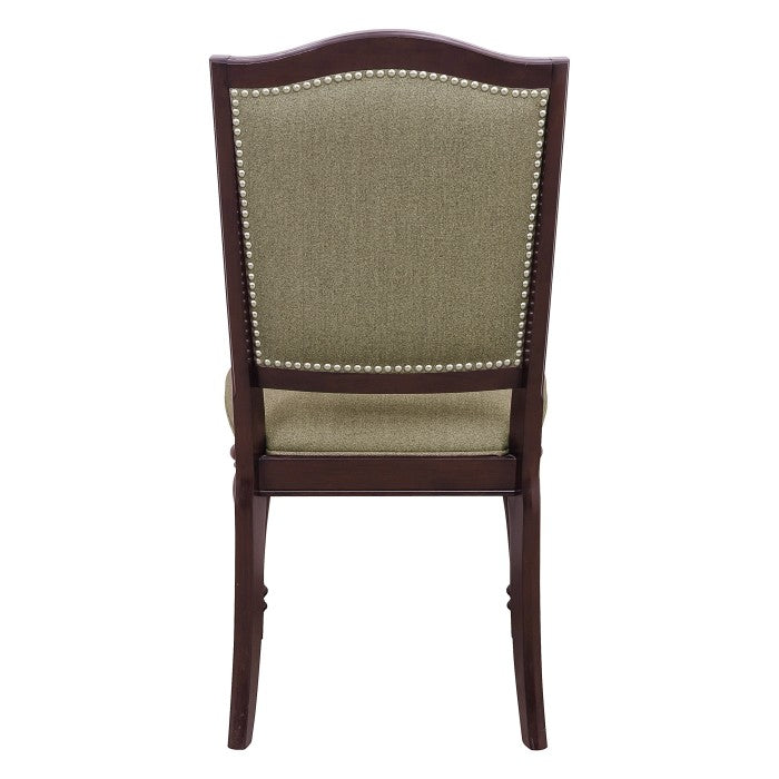Marston Arm Chair in Dark Cherry (Set of 2)