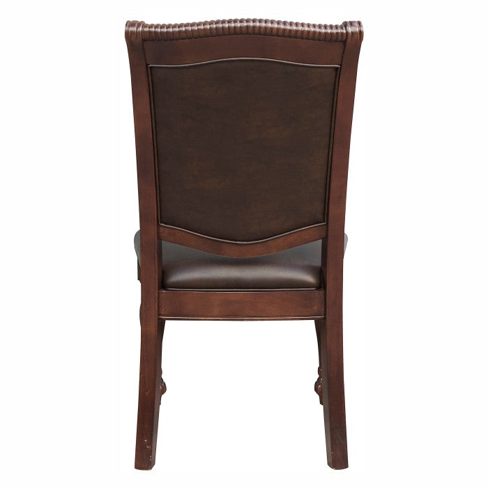 Homelegance Lordsburg Dining Chairs Set of 2 Cherry Red