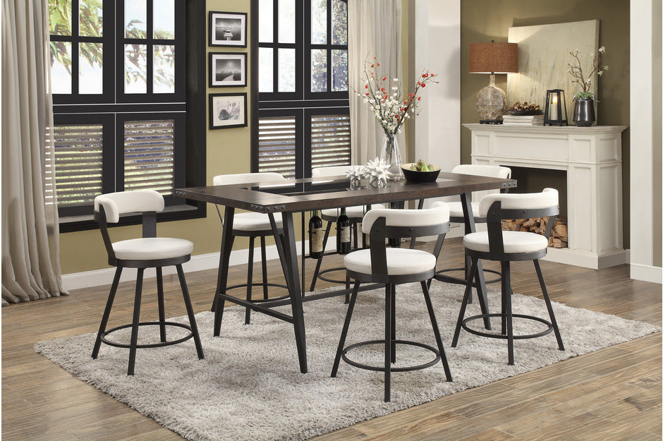 Homelegance Dining Room Height Table 5pc Set