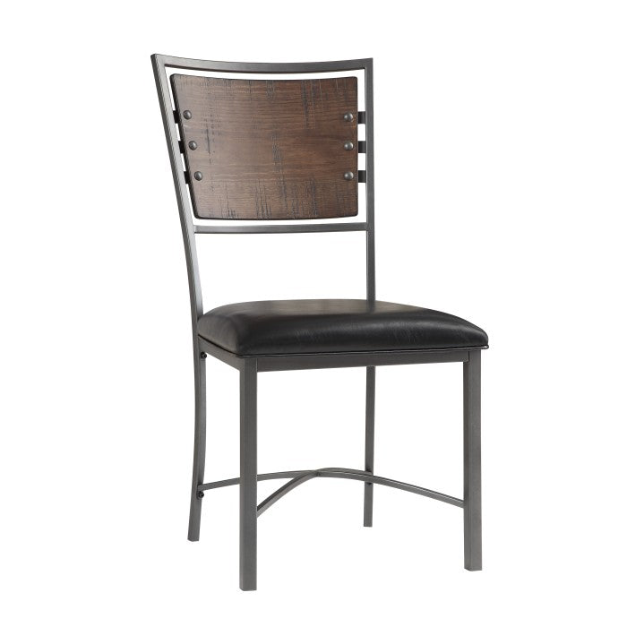 Fideo Brown Side Chair, Set of 2