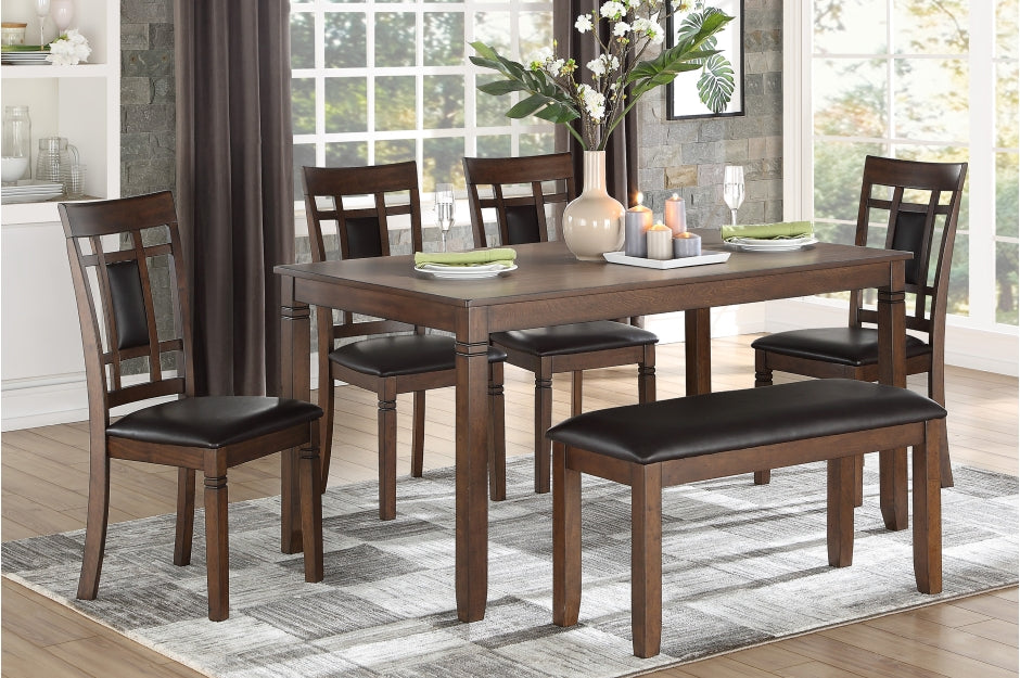 Dining-Salton Collection Furniture Sets 6pcs