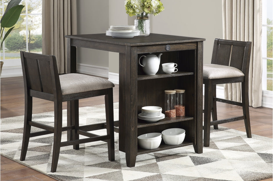 3-Piece Pack Dining Daye Counter Height Set