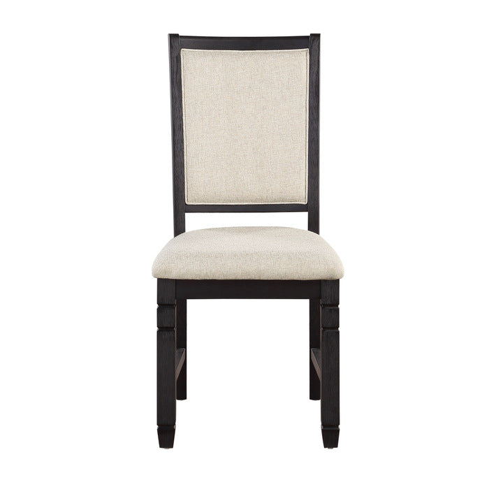 Asher Antique Black Side Chair