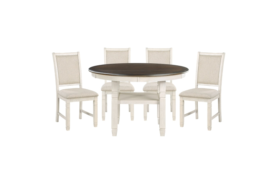 Dining Asher Collection 5pc Set (TB+4S)