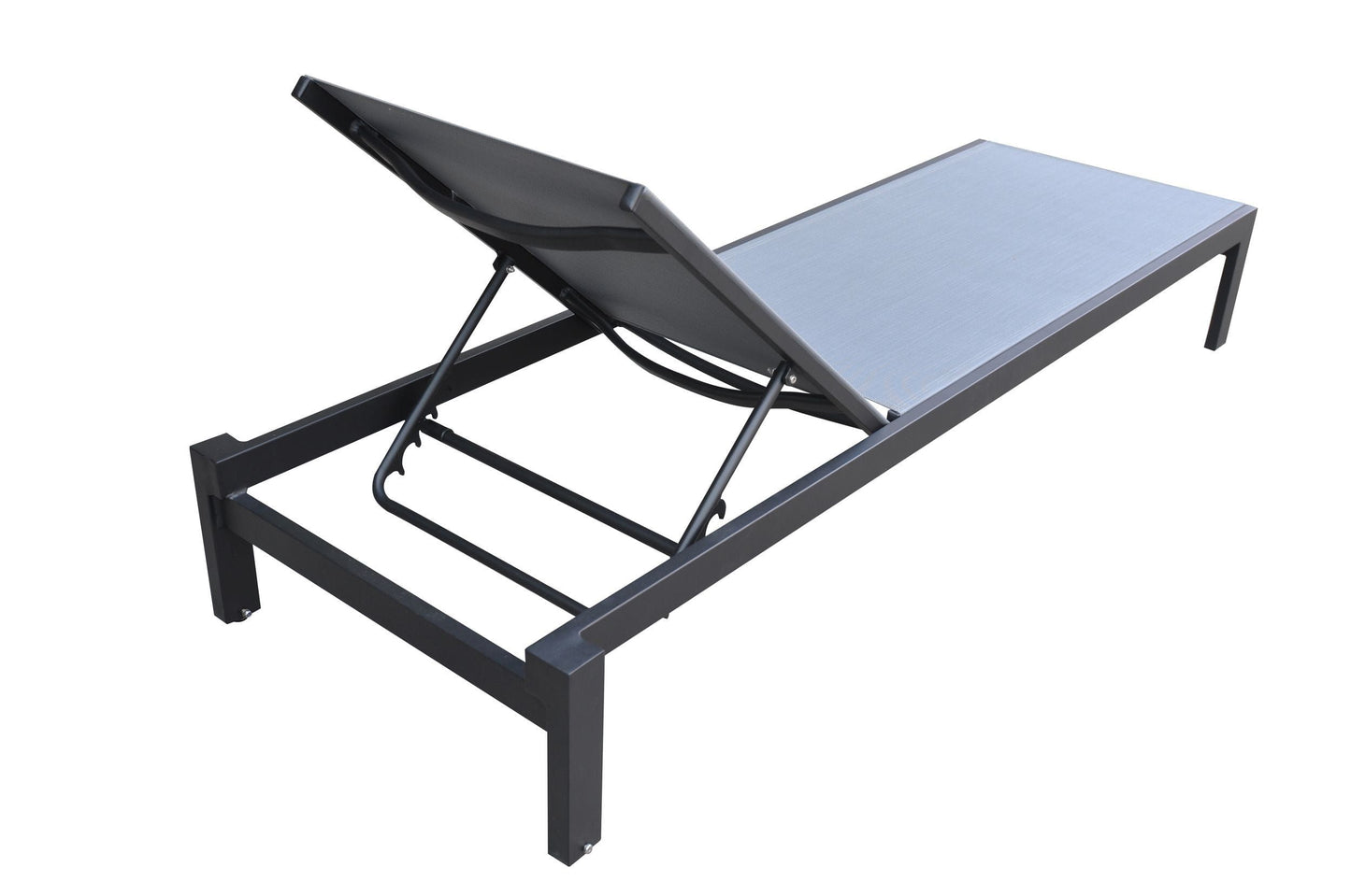 Renava Kayak - Modern Charcoal Outdoor Chaise Lounge