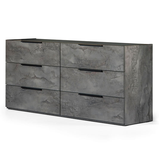 Nova Domus Ferrara - Modern Volcano Oxide Grey Dresser